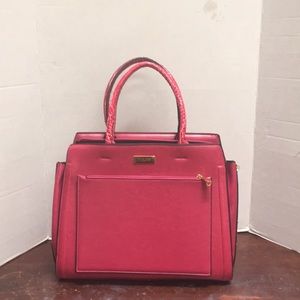 J Francis leather hand bag/suitcase